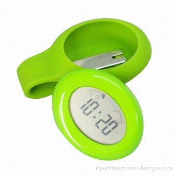Wristwatch with Pedometer Function